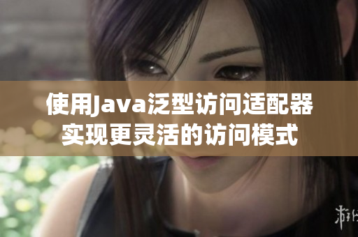 使用Java泛型访问适配器实现更灵活的访问模式