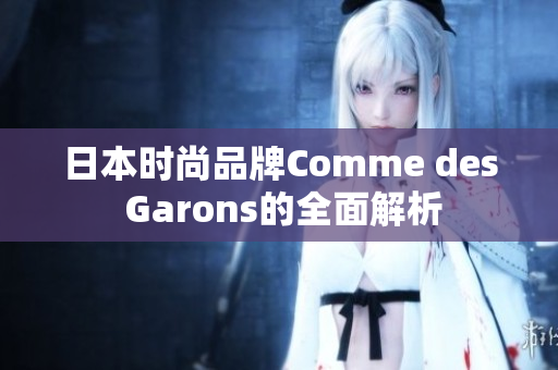 日本时尚品牌Comme des Garons的全面解析