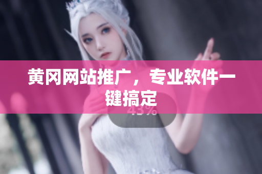 黄冈网站推广，专业软件一键搞定