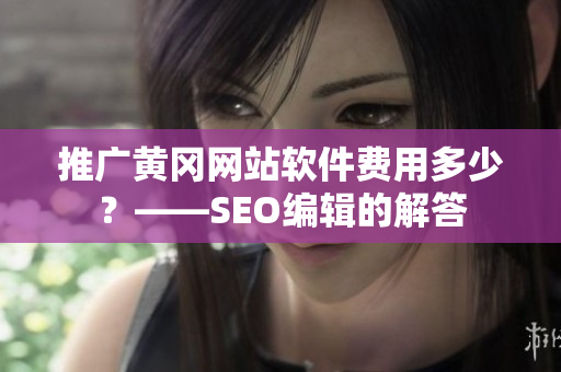 推广黄冈网站软件费用多少？——SEO编辑的解答