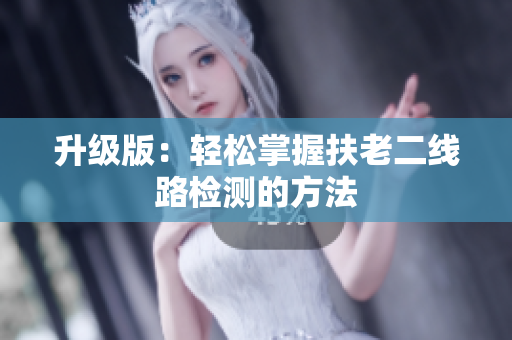 升级版：轻松掌握扶老二线路检测的方法