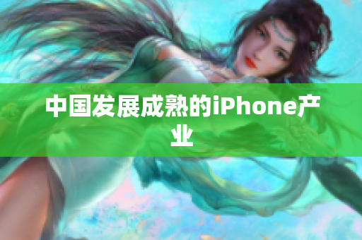 中国发展成熟的iPhone产业