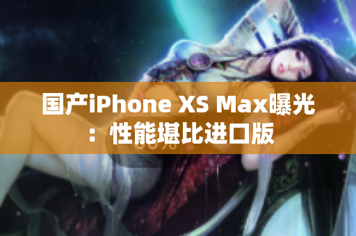 国产iPhone XS Max曝光：性能堪比进口版