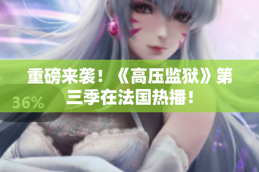 重磅来袭！《高压监狱》第三季在法国热播！