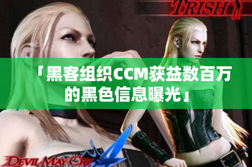「黑客组织CCM获益数百万的黑色信息曝光」
