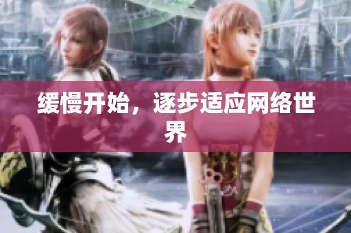 缓慢开始，逐步适应网络世界