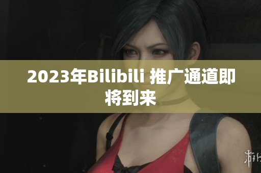 2023年Bilibili 推广通道即将到来
