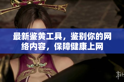 最新鉴黄工具，鉴别你的网络内容，保障健康上网
