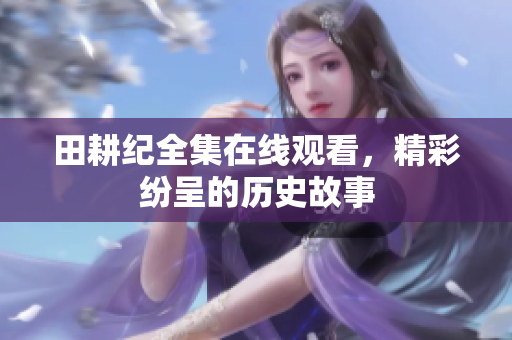 田耕纪全集在线观看，精彩纷呈的历史故事