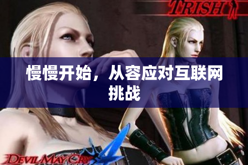 慢慢开始，从容应对互联网挑战