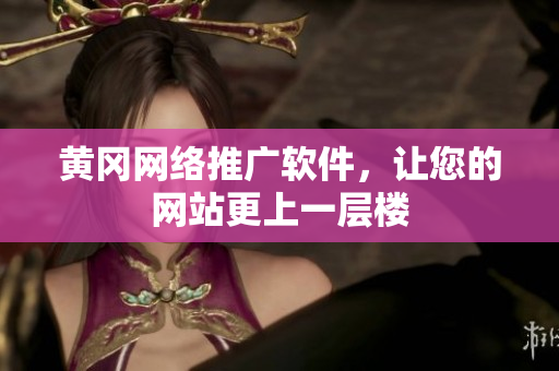 黄冈网络推广软件，让您的网站更上一层楼