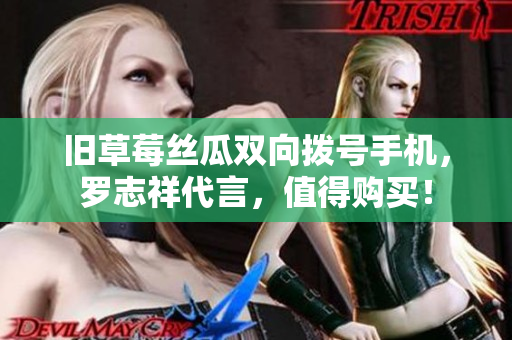 旧草莓丝瓜双向拨号手机，罗志祥代言，值得购买！