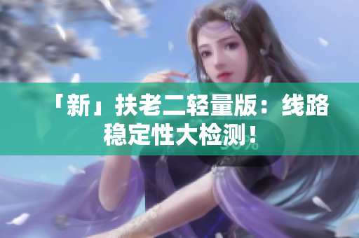 「新」扶老二轻量版：线路稳定性大检测！