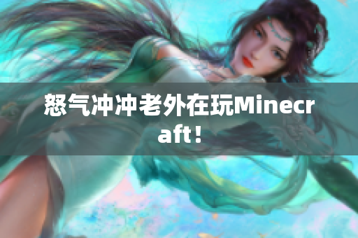 怒气冲冲老外在玩Minecraft！