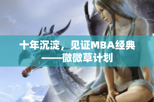 十年沉淀，见证MBA经典——微微草计划