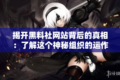 揭开黑料社网站背后的真相：了解这个神秘组织的运作方式