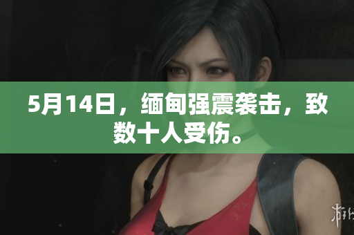 5月14日，缅甸强震袭击，致数十人受伤。