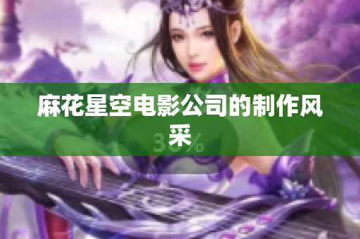 麻花星空电影公司的制作风采
