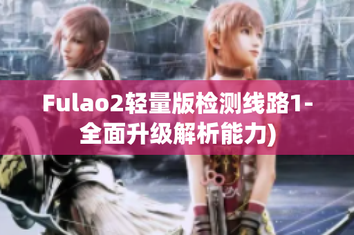 Fulao2轻量版检测线路1-全面升级解析能力)