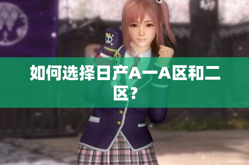 如何选择日产A一A区和二区？
