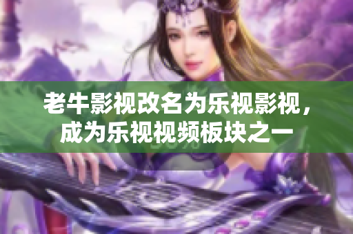 老牛影视改名为乐视影视，成为乐视视频板块之一