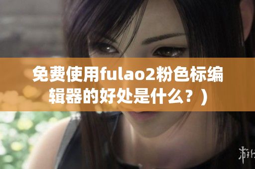免费使用fulao2粉色标编辑器的好处是什么？)