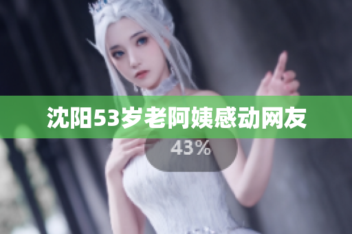沈阳53岁老阿姨感动网友