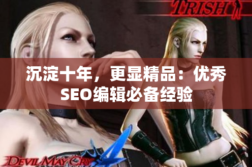 沉淀十年，更显精品：优秀SEO编辑必备经验