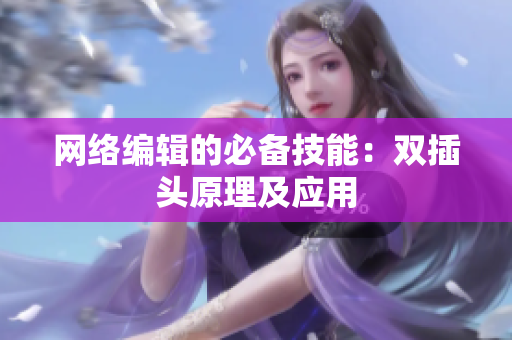 网络编辑的必备技能：双插头原理及应用