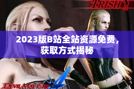 2023版B站全站资源免费，获取方式揭秘