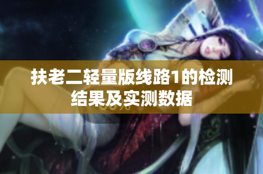 扶老二轻量版线路1的检测结果及实测数据