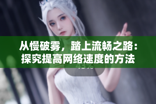从慢破雾，踏上流畅之路：探究提高网络速度的方法