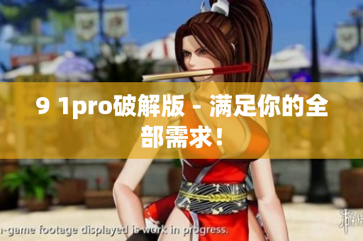 9 1pro破解版 - 满足你的全部需求！