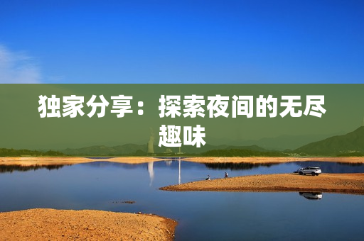 独家分享：探索夜间的无尽趣味