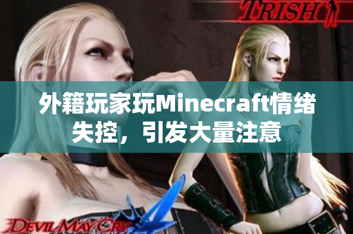 外籍玩家玩Minecraft情绪失控，引发大量注意