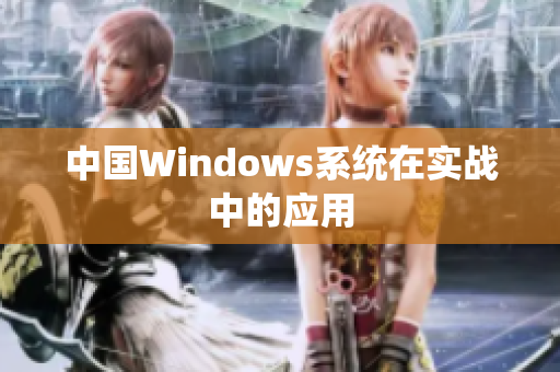 中国Windows系统在实战中的应用