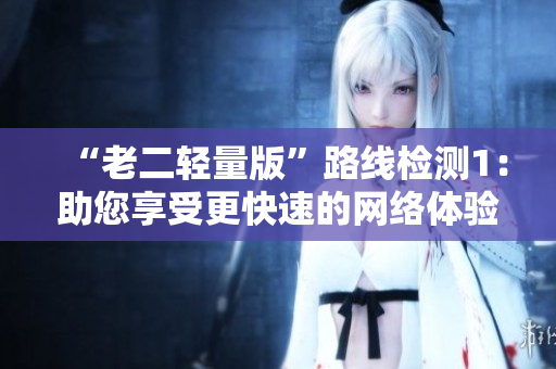 “老二轻量版”路线检测1：助您享受更快速的网络体验