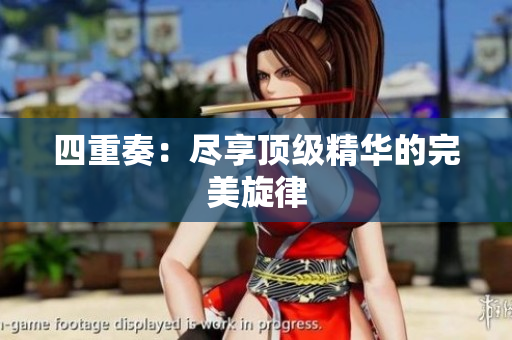 四重奏：尽享顶级精华的完美旋律