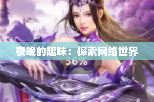 夜晚的趣味：探索网络世界