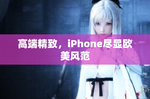 高端精致，iPhone尽显欧美风范