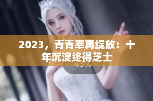2023，青青莘再绽放：十年沉淀终得芝士