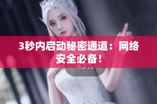 3秒内启动秘密通道：网络安全必备！