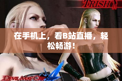 在手机上，看B站直播，轻松畅游！