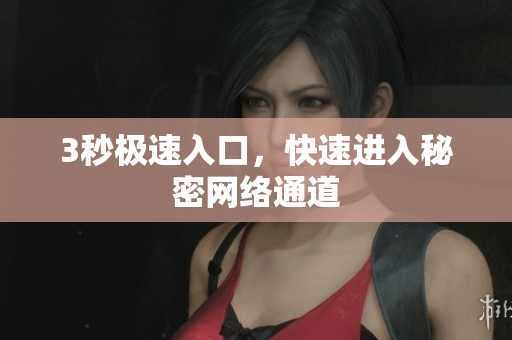 3秒极速入口，快速进入秘密网络通道