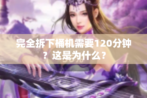 完全拆下桶机需要120分钟？这是为什么？