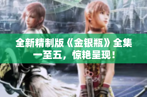 全新精制版《金银瓶》全集一至五，惊艳呈现！