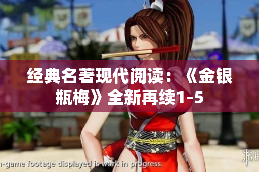 经典名著现代阅读：《金银瓶梅》全新再续1-5