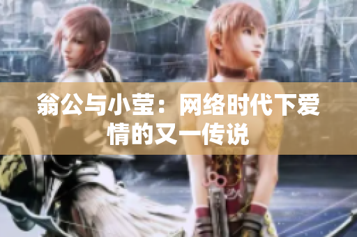 翁公与小莹：网络时代下爱情的又一传说