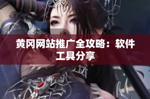 黄冈网站推广全攻略：软件工具分享