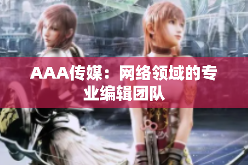 AAA传媒：网络领域的专业编辑团队